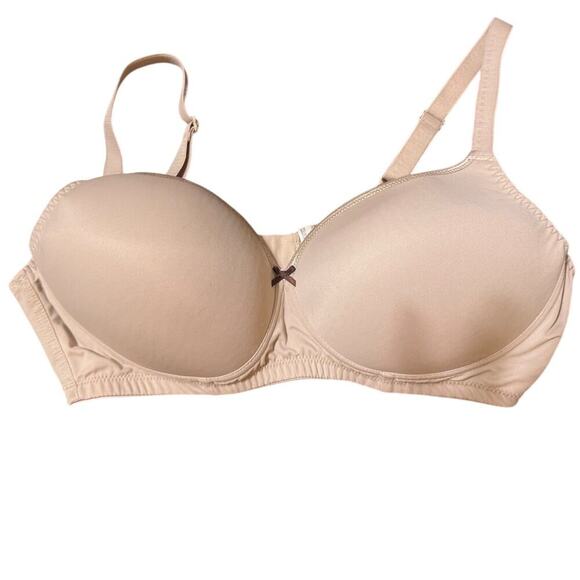 Fit Fully Yours Fawn Soft Cup Bra Wireless Bundle 2 Bras One Beige One Pink 36C - Picture 2 of 16